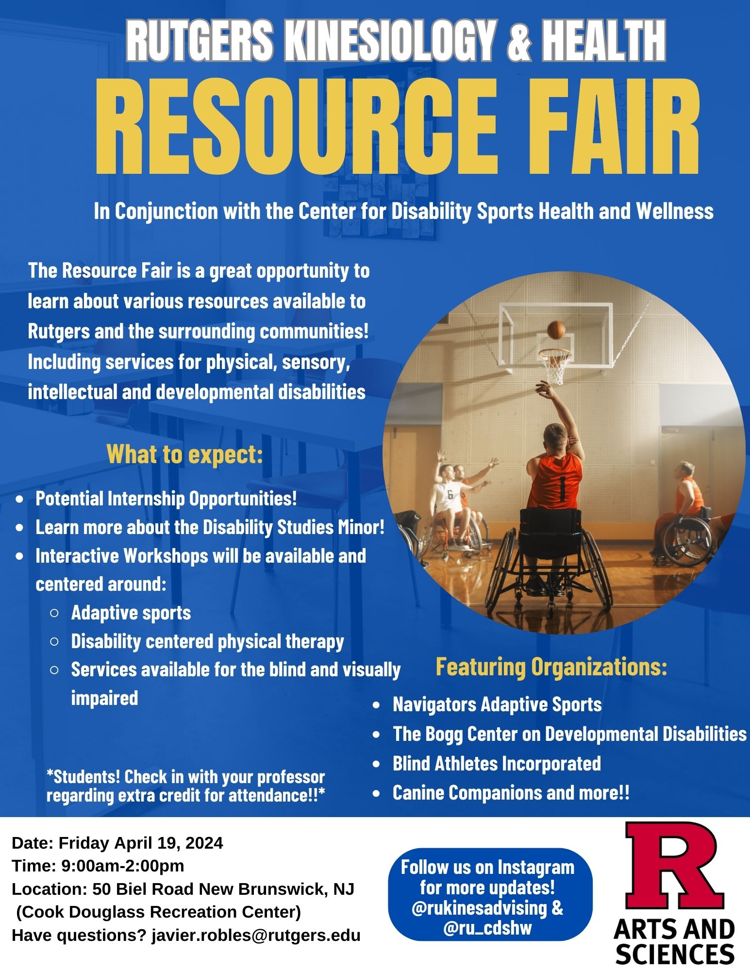 Rutgers Kinesiology & Health Resource Fair