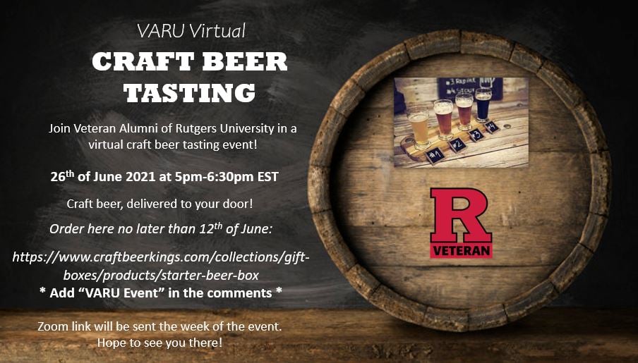 Flyer for Beer Tasting
