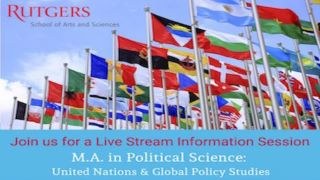 Rutgers MA in Political Science Info Session