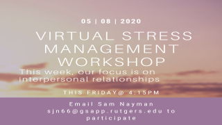 Virtual Stress Management Workshop