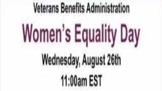 Veterans Benefits Administration-Women's Equality Day