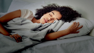 picture of woman sleeping